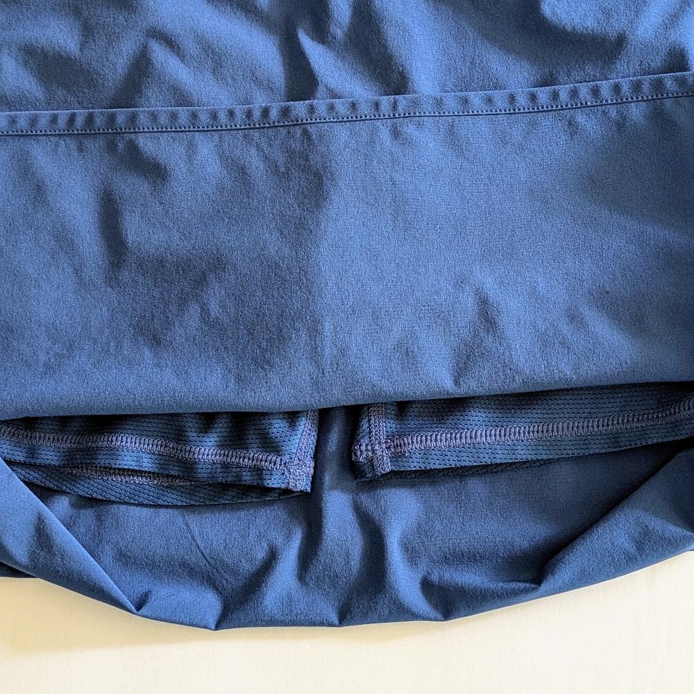 Women's Athleta skort, zippered pockets, Small blue running golf tennis - Picture 8 of 9